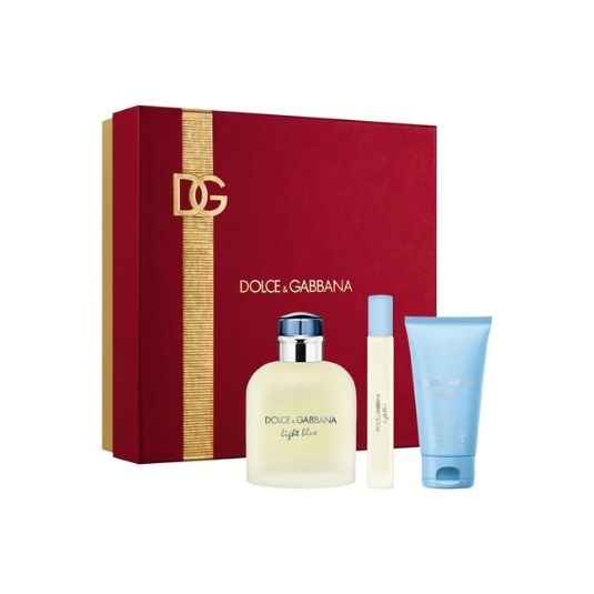 LIGHT BLUE POUR HOMME EAU DE TOILETTE (125ML + SHOWER GEL 50ML + TS 10ML)