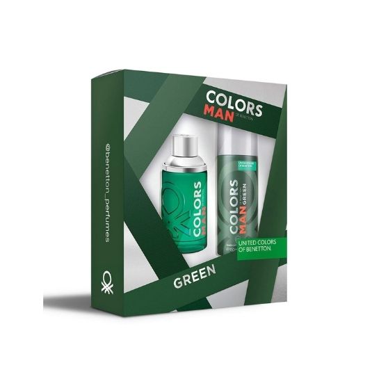 COLORS MAN GREEN (EDT 100ML + DEO 150ML)