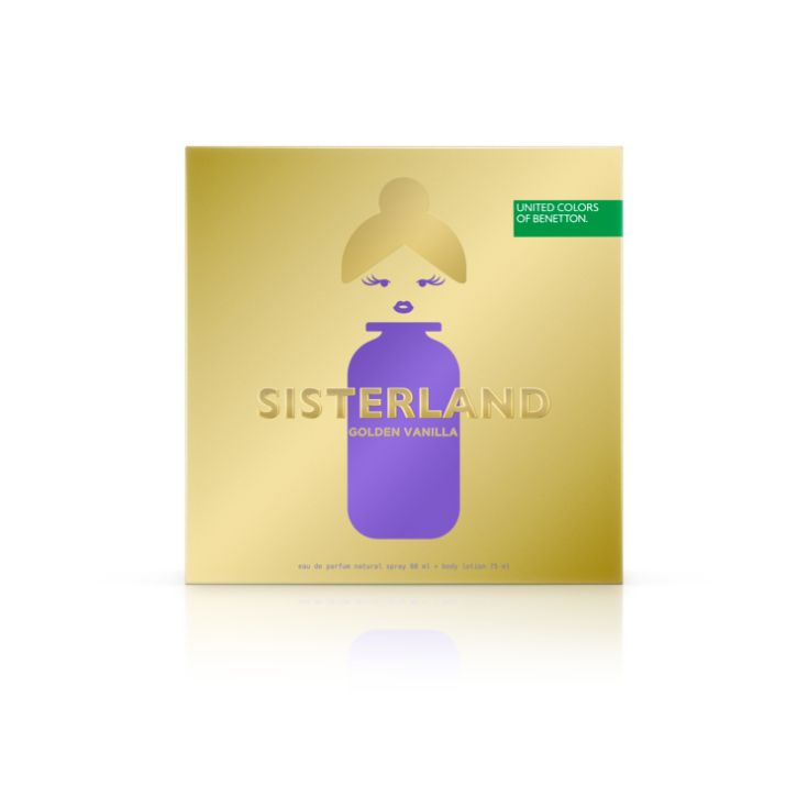 SET SISTERLAND GOLDEN VANILLA EAU DE PARFUM 80ML