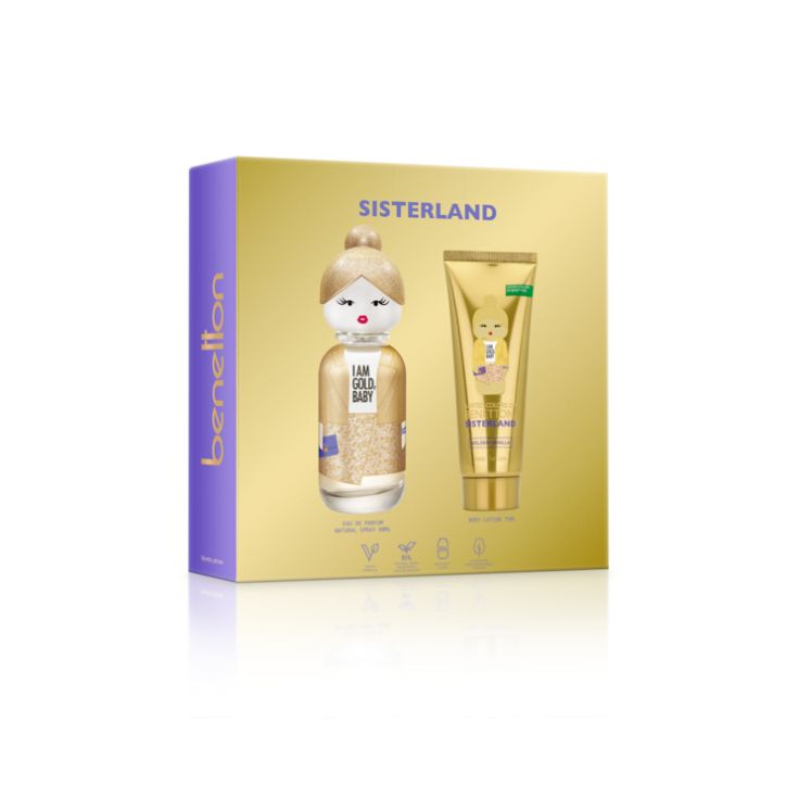 SET SISTERLAND GOLDEN VANILLA EAU DE PARFUM 80ML