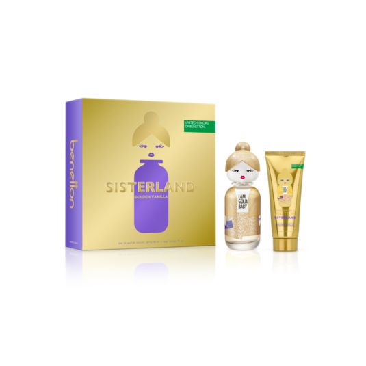 SET SISTERLAND GOLDEN VANILLA EAU DE PARFUM 80ML
