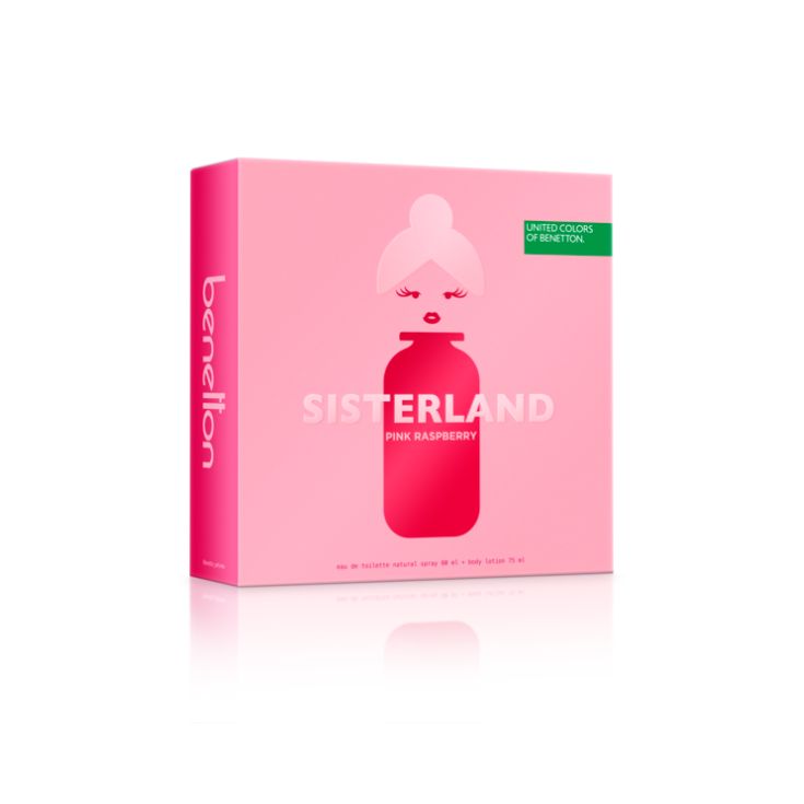 SET SISTERLAND PINK RASPBERRY EAU DE TOILETTE 80ML