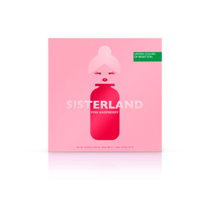 SET SISTERLAND PINK RASPBERRY EAU DE TOILETTE 80ML