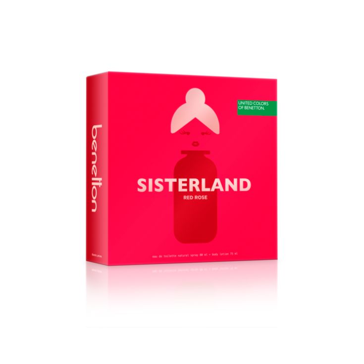 SET SISTERLAND RED ROSE EAU DE TOILETTE 80ML