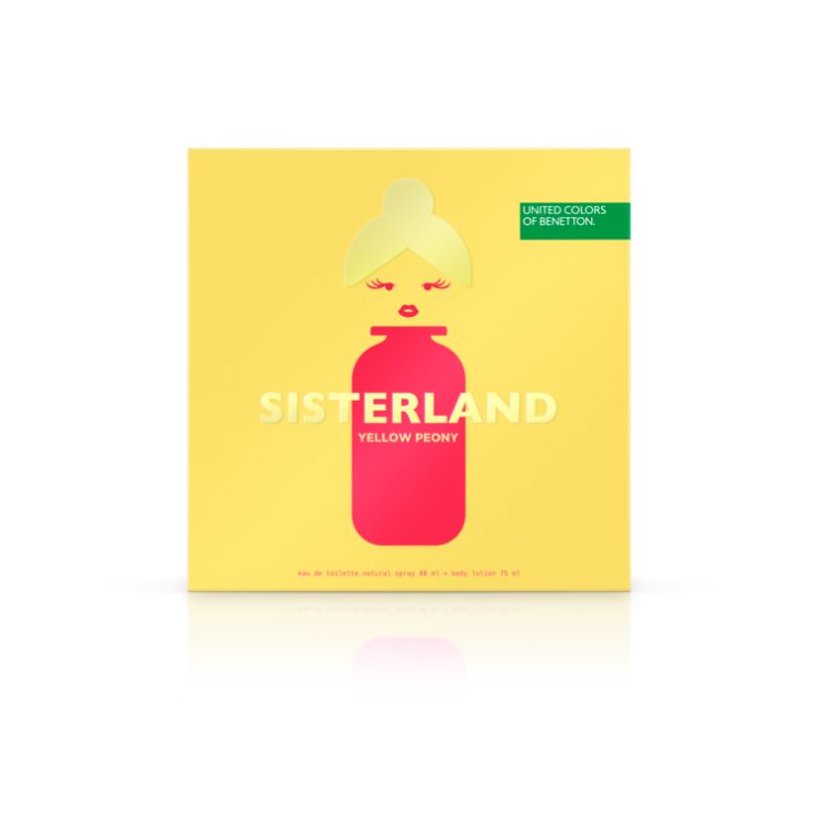 SET SISTERLAND YELLOW PEONY EAU DE TOILETTE 80ML