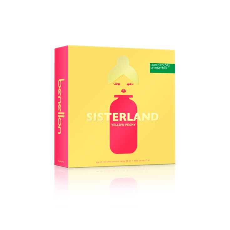 SET SISTERLAND YELLOW PEONY EAU DE TOILETTE 80ML