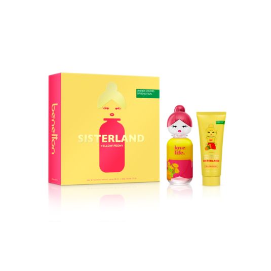 SET SISTERLAND YELLOW PEONY EAU DE TOILETTE 80ML