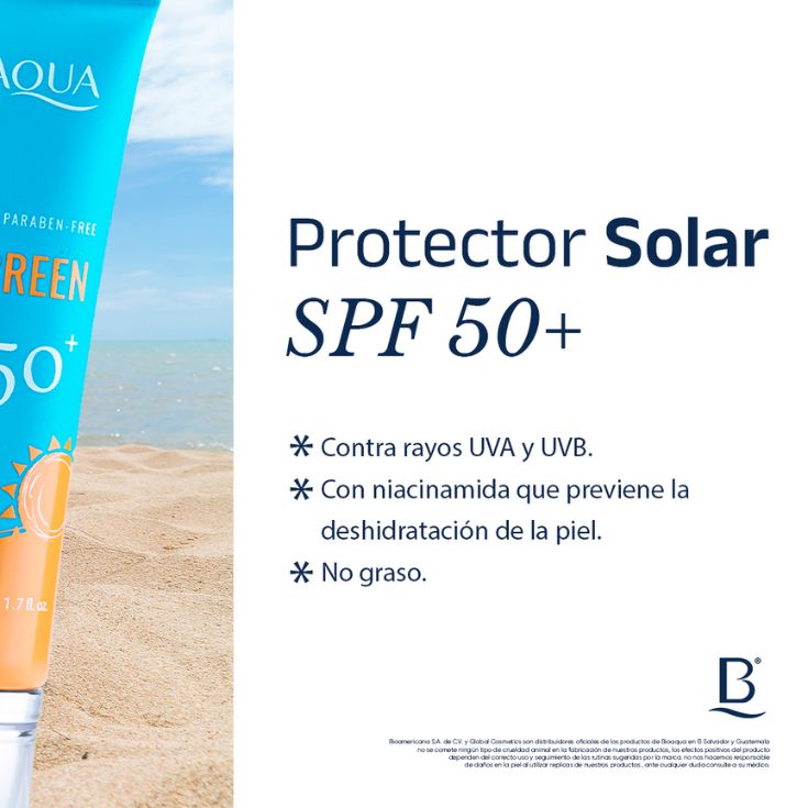 PROTECTOR SOLAR SPF 50+ 50GR