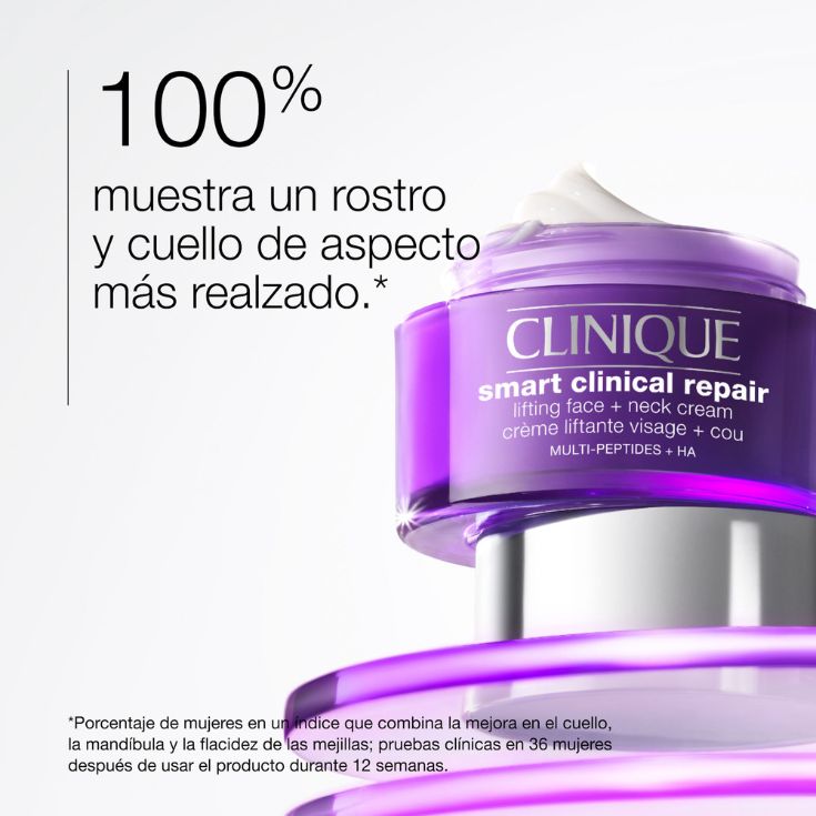 CREMA HUMECTANTE SMART CLINICAL REPAIR™  LIFT ROSTRO Y CUELLO ANTIEDAD