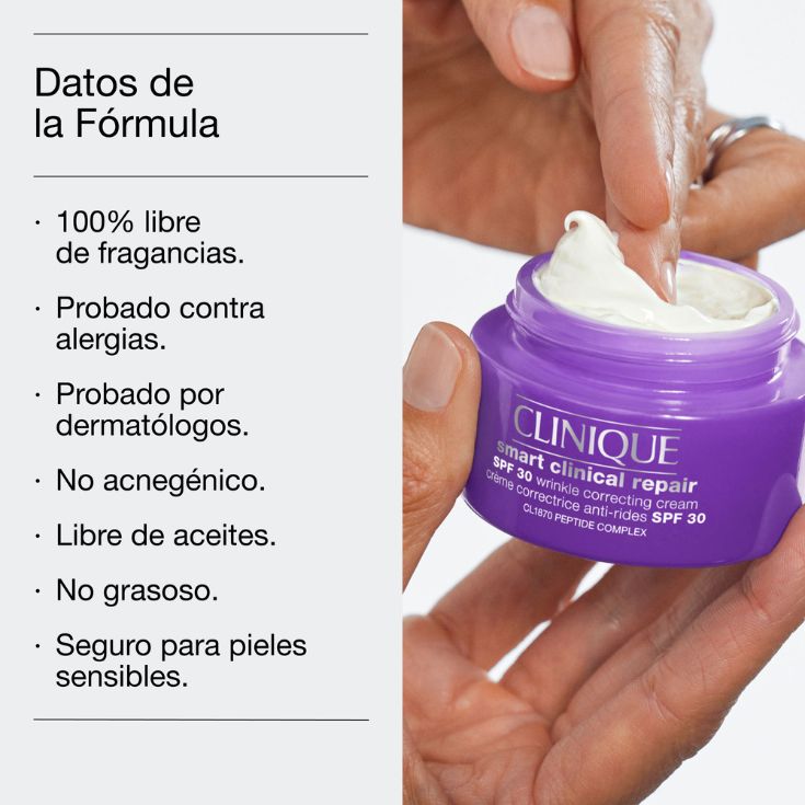 CREMA HUMECTANTE SMART CLINICAL REPAIR™ ANTIARRUGAS SPF 30