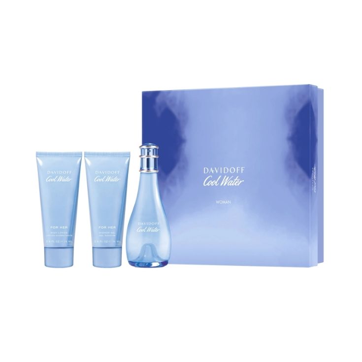 SET COOL WATER WOMAN EDT 100ML