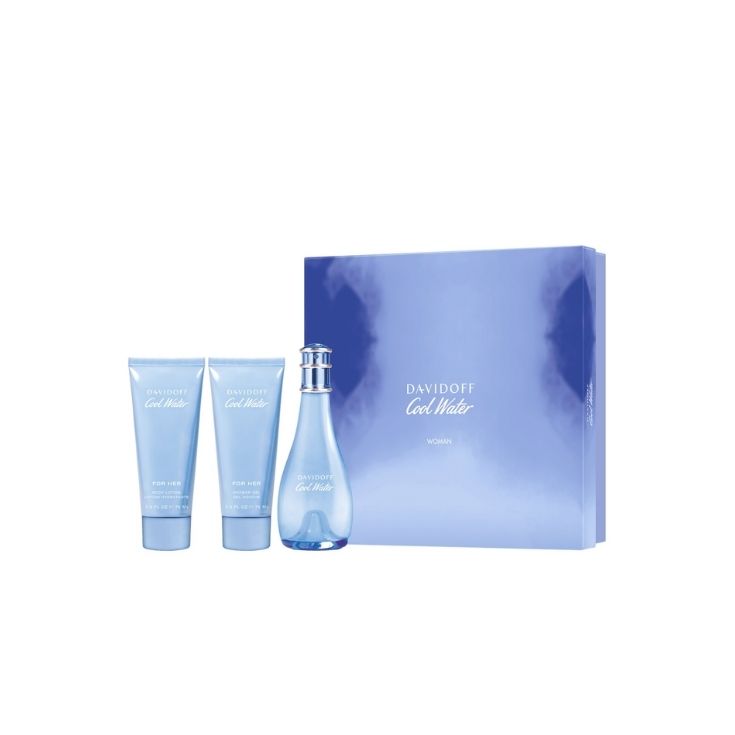 COOL WATER WOMAN EDT (100ML + BL 75ML + SG 75ML)