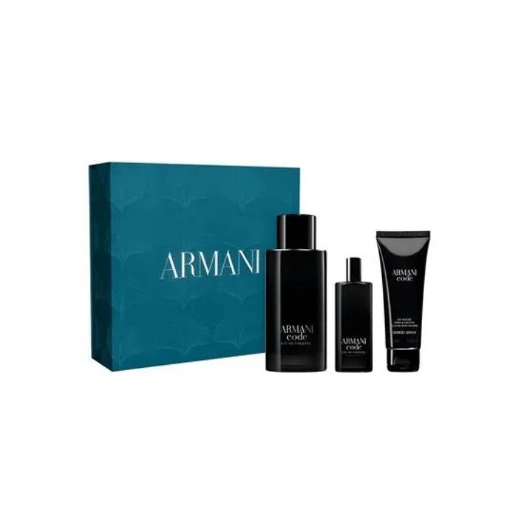 CODE EAU DE TOILETTE (125ML + SHOWER GEL 75ML + 15ML)