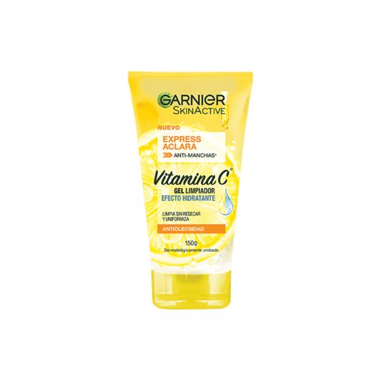 GARNIER EXPRESS ACLARA GEL LIMPIADOR HIDRATANTE