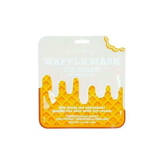 KOCOSTAR WAFFLE MASK ICE CREAM 
