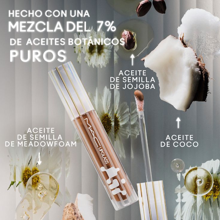 MAC BRILLO PARA LABIOS LIPGLASS AIR NO PEGAJOSO