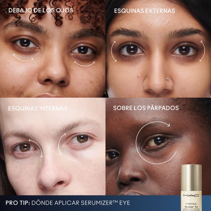 MAC SUERO TRATAMIENTO CONTORNO DE OJOS HYPER REAL SERUMIZER™ 