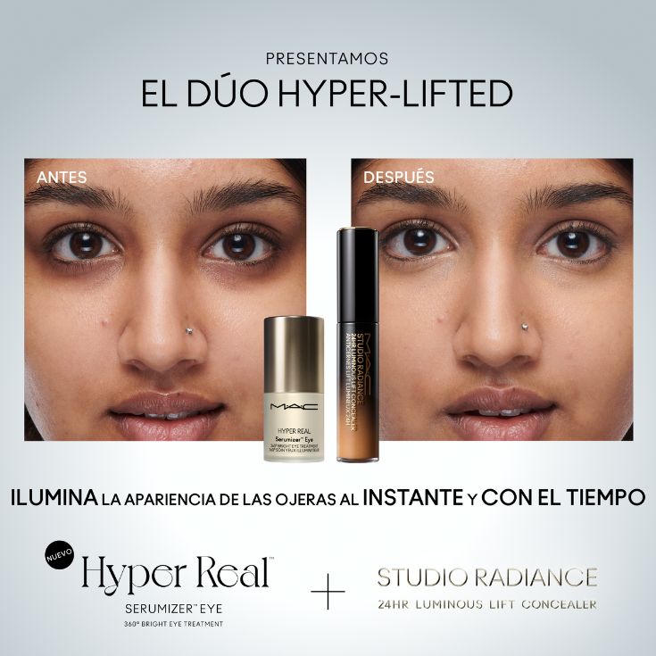 MAC SUERO TRATAMIENTO CONTORNO DE OJOS HYPER REAL SERUMIZER™ 