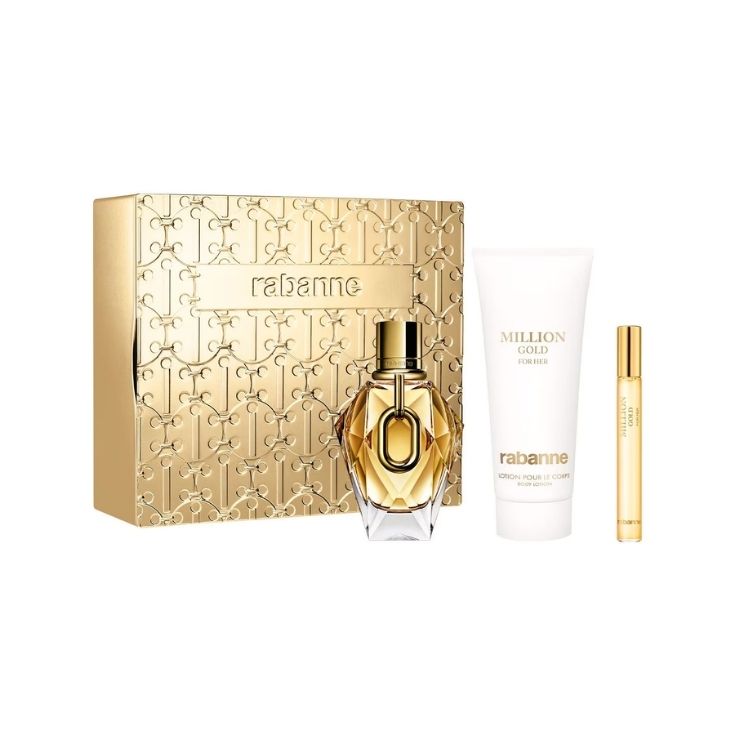 MILLION GOLD HER EAU DE PARFUM (90ML + BL 100ML + MG 10ML)
