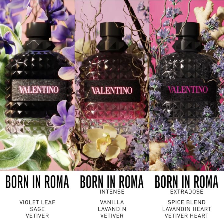 BORN IN ROMA EXTRADOSE UOMO EAU DE PARFUM